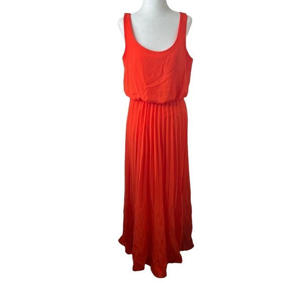 Bisou Bisou Dresses & Skirts - BISOU BISOU Coral Orange Maxi Special Occasion Bridesmaid Formal Prom Dress, 4